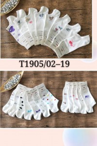 SET SOSETE SCURTE TIP TALPICI, 10 PERECHI, ALB CU DIVERSE MODELE 3