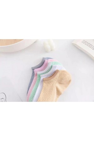 SET SOSETE talpici DAMA, 10 PERECHI, COLORATE, TEXTURAT CU MODEL DEOSEBIT(1)