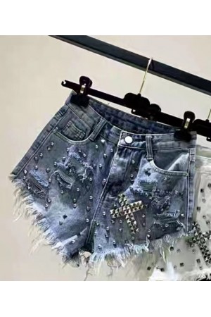 PANTALONI SCURTE DIN DENIM