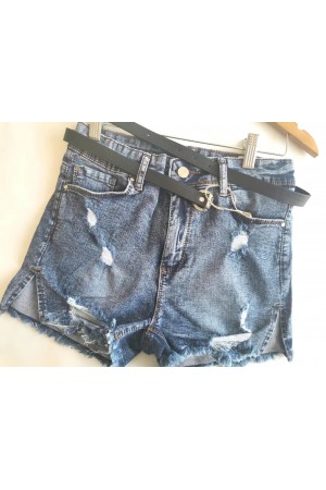 PANTALONI SCURTE DIN DENIM(2)