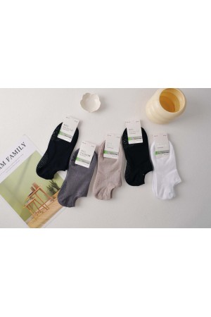 Set Sosete Barbati scurte, 10 Perechi, material  bambus cu antiderapant